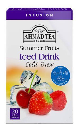 SUMMER FRUITS COLD BREW AHMAD TEA 20 BAGS