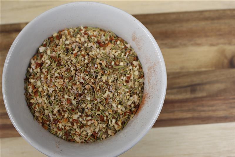 ROSEMARY GARLIC SEASONING PER OZ (BULK PACKAGING)-