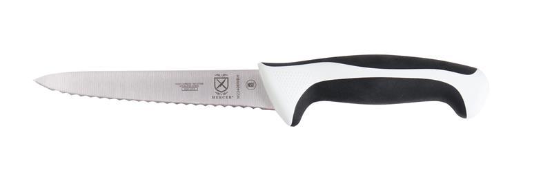 UTILITY KNIFE WAVY EDGE 6" MILLENNIA WHITE-