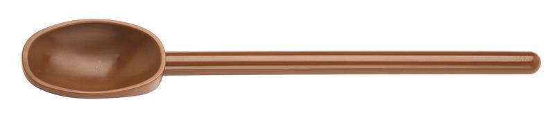 MIXING SPOON 11-7/8" BROWN HIGH HEAT-