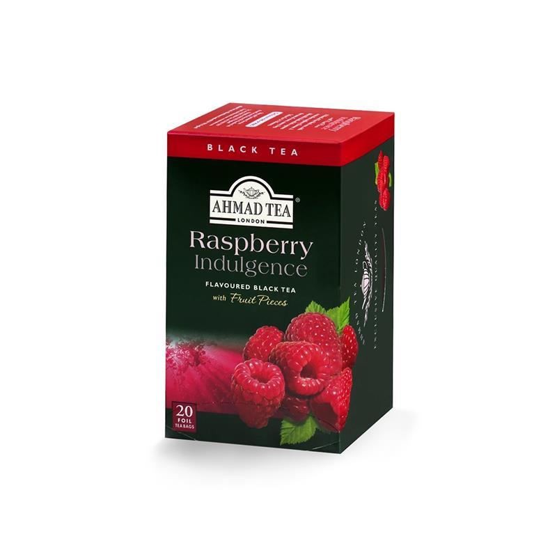 RASPBERRY INDULGENCE TEA 20 BAGS AHMAD TEA