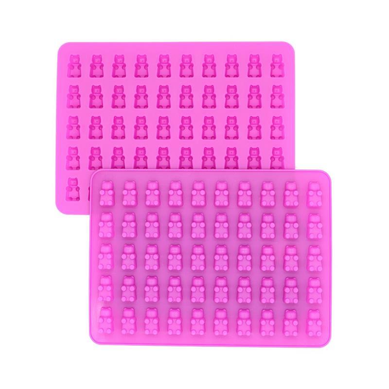 SILICONE GUMMY BEAR MOLDS 2 PACK