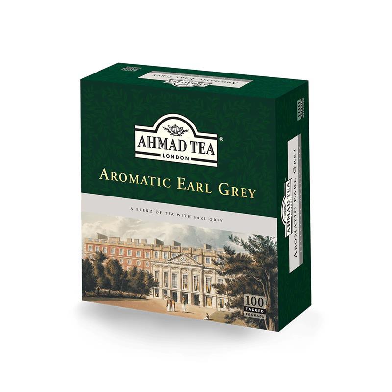 AROMATIC EARL GREY 100 BAGS AHMAD TEA