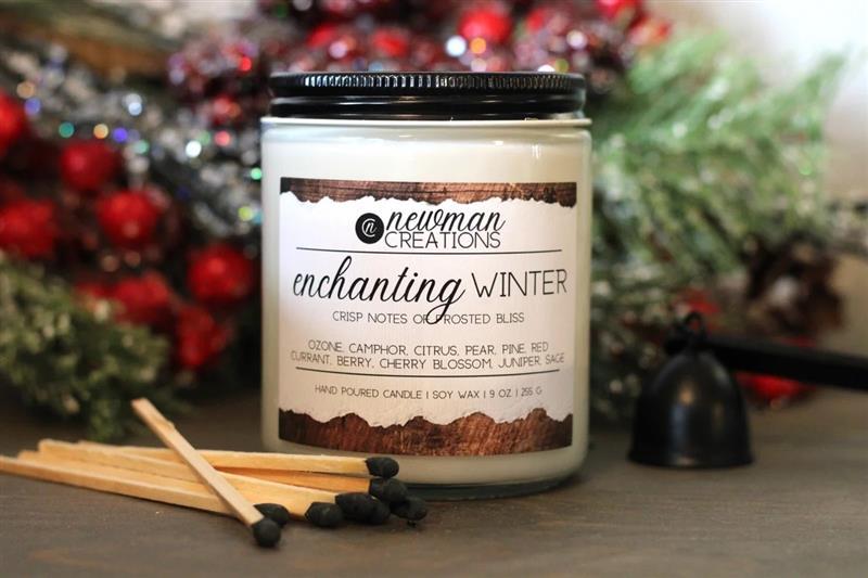 ENCHANTING WINTER CANDLE