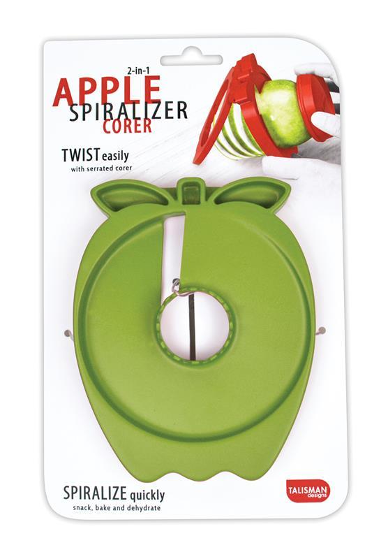 2 IN 1 APPLE SPIRALIZER AND CORER