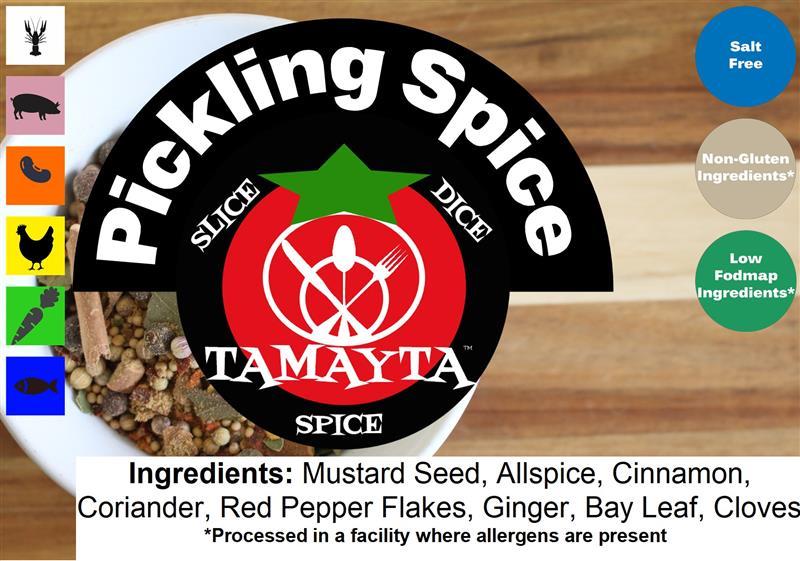 PICKLING SPICE TAMAYTA 1/2 CUP (NET WT 1.75 OZ)-