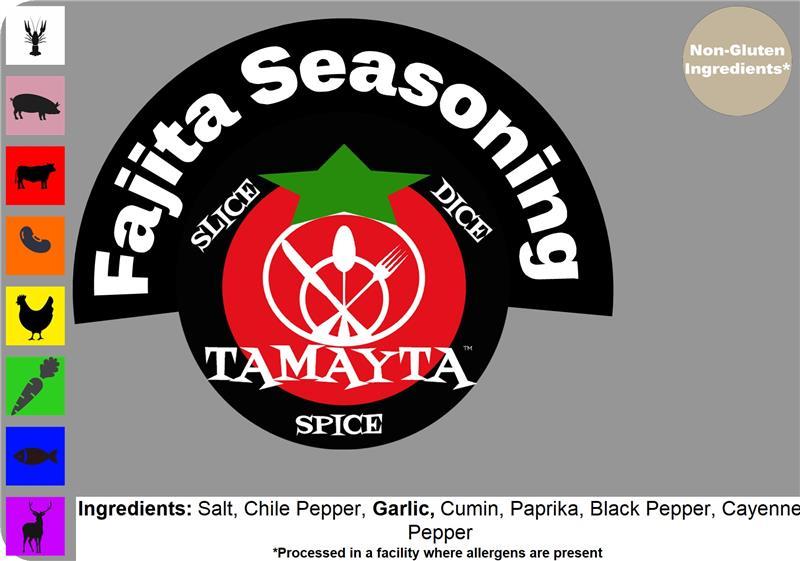 FAJITA SEASONING 1/2 CUP (NET WT 2.5 OZ)