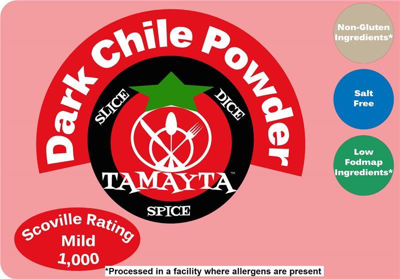 DARK CHILE PEPPER POWDER 1/2 CUP (NET WT 2 OZ)