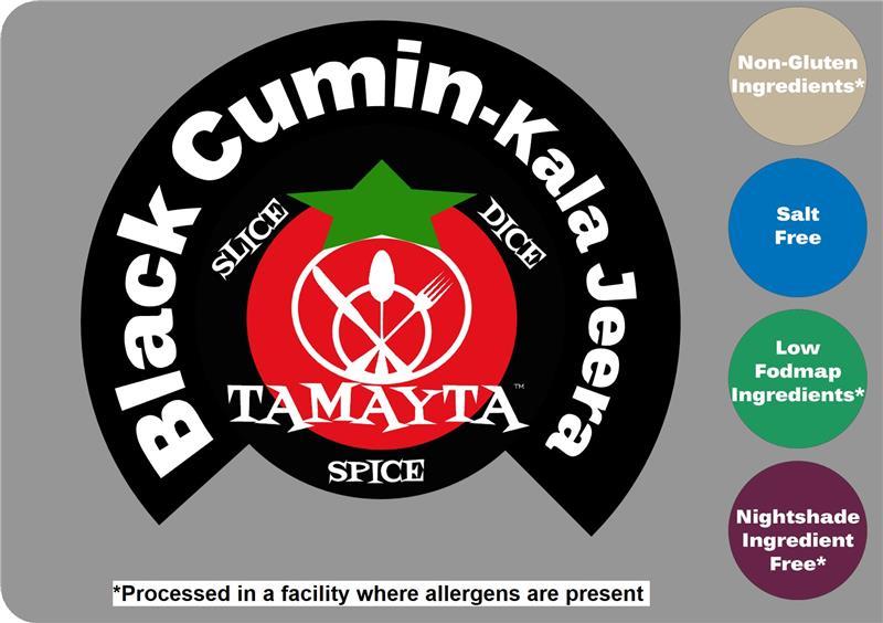 BLACK CUMIN (KALA JEERA) 1/2 CUP (NET WT 2 OZ)-