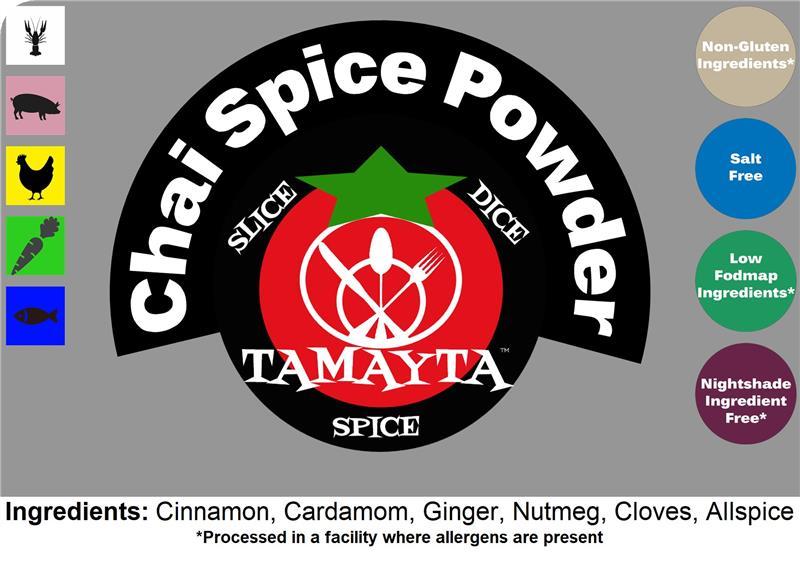 CHAI SPICE POWDER 1/2 CUP (NET WT 2 OZ)-