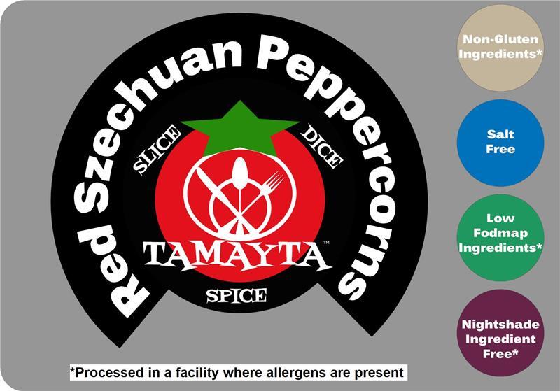 SZECHUAN PEPPERCORN RED 1/2 CUP (NET WT .75 OZ)-