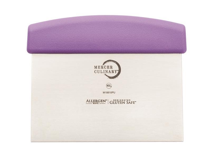 BENCH SCRAPER PURPLE 6" X 3"-