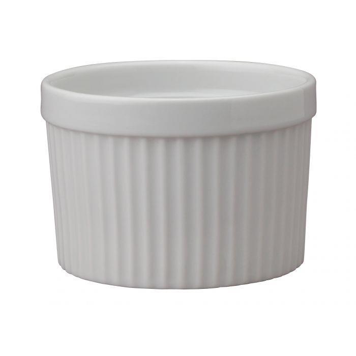 SOUFFLE DEEP PORCELAIN 3.75" X 2.75" 10 OZ