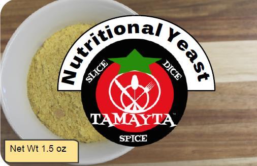 NUTRITIONAL YEAST 1/2 CUP (NET WT 1.5 OZ)