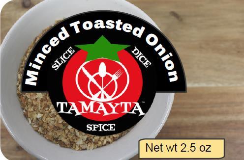 ONION TOASTED MINCED 1/2 CUP (NET WT 2.5 OZ)