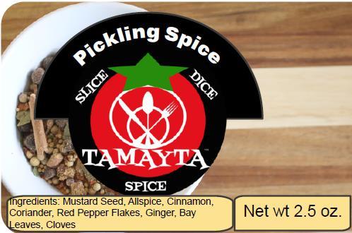 PICKLING SPICE TAMAYTA 1/2 CUP (NET WT 2.5 OZ)