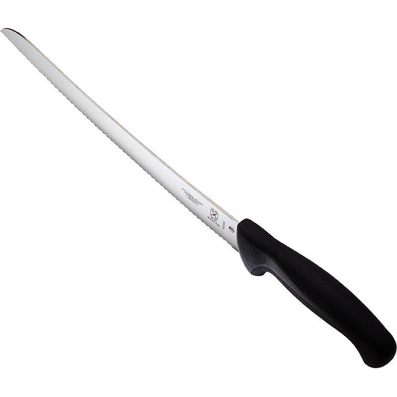 BREAD KNIFE 10" CURVED WAVY EDGE  MERCER MILLENNIA