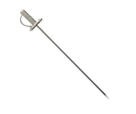 COCKTAIL PICKS SWORD STAINLESS PACK OF 12