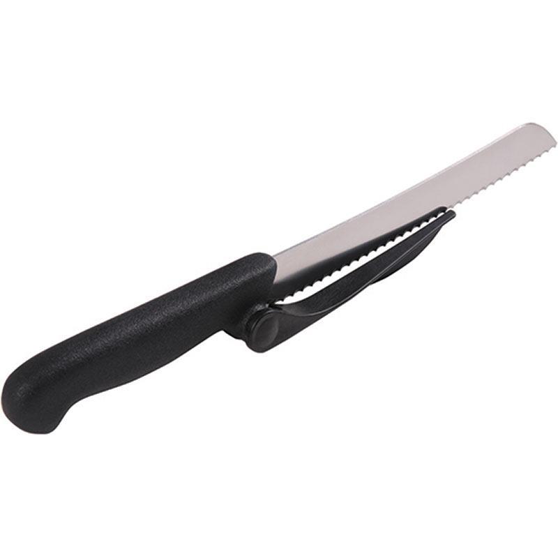 BREAD KNIFE WITH SLICING GUIDE 8.25"