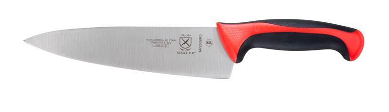 CHEF KNIFE 8" MILLENNIA RED