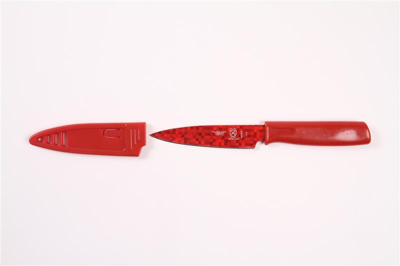 NON-STICK PARING KNIFE 4" RED