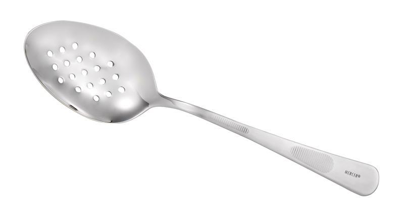 PLATING SPOON PERFORATED BOWL 9"