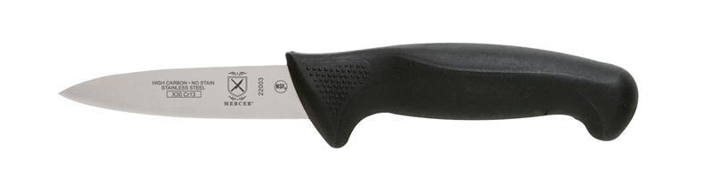 PARING KNIFE 3.5" LARGE HANDLE MILLENNIA BLACK