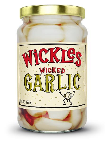 WICKLES WICKED GARLIC 12 OZ