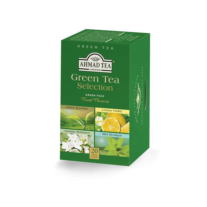 GREEN TEA SELECTION 20 BAGS AHMAD TEA