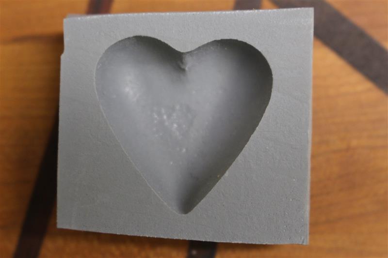 HEART CANDY MINT MOLD SMALL