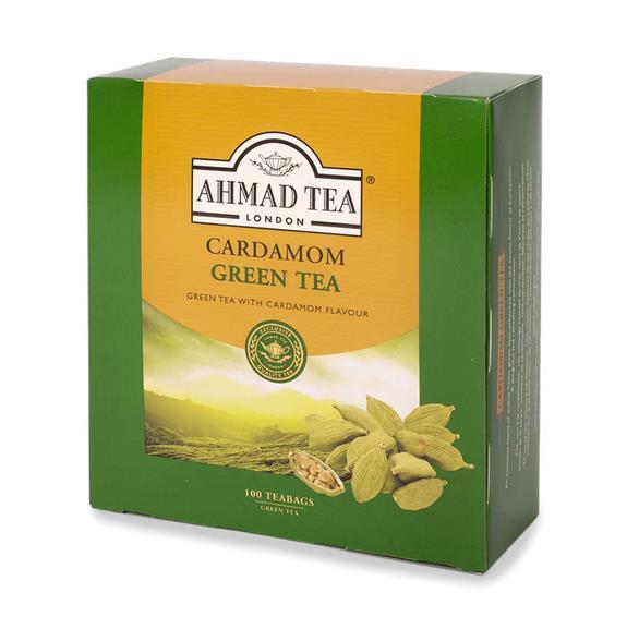 CARDAMOM GREEN TEA 100 BAGS AHMAD TEA