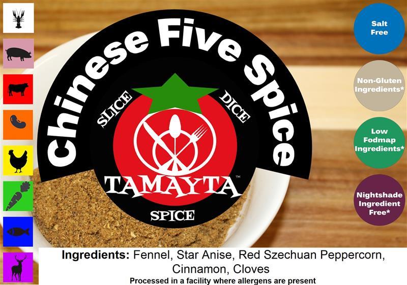 CHINESE FIVE SPICE 1/2 CUP (NET WT 2 OZ)
