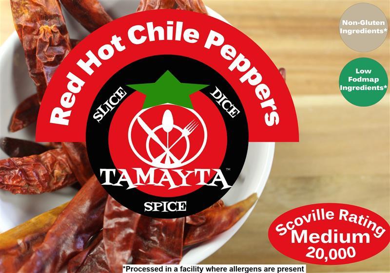 RED HOT CHILES 1/2 CUP (NET WT .5 OZ)