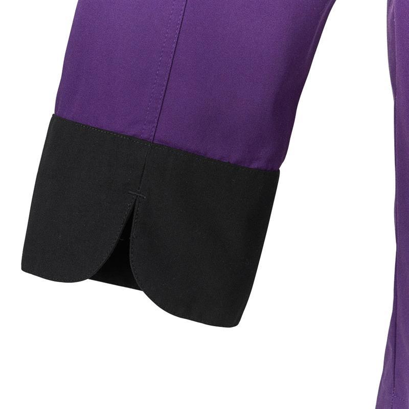 COOK JACKET PURPLE WITH BLACK ACCENTS 1X