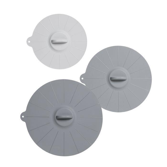 HIGH HEAT SILICONE LID SET OF 3