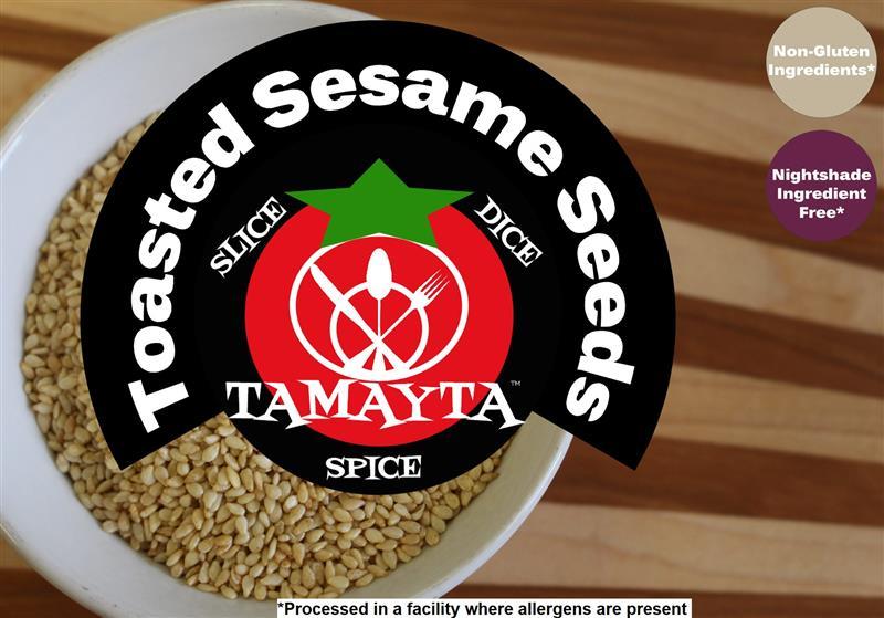 SESAME SEED TOASTED 1/2 CUP (NET WT 2.5 OZ)