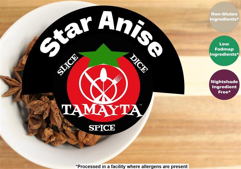 STAR ANISE WHOLE 1/2 CUP (NET WT .75OZ)